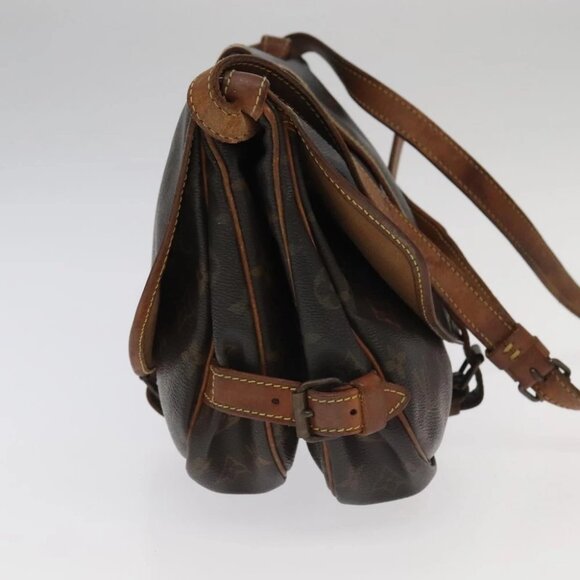 LOUIS VUITTON Monogram Saumur 30 Shoulder Bag LV - Picture 3 of 15